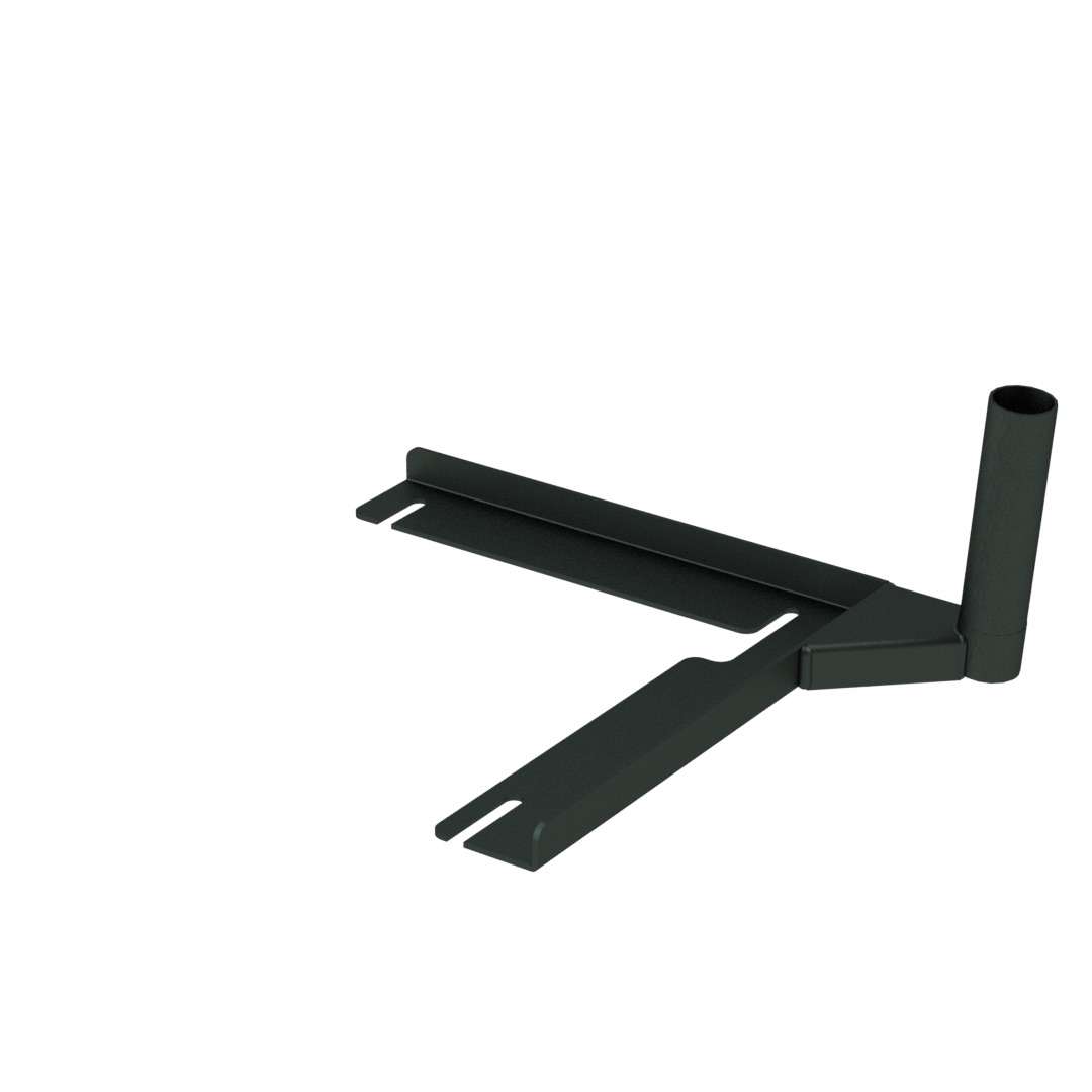 Basis Laptop-Halterung für Volkswagen T5 und T6 mit Einzelsitz Basis Laptop-Halterung für Volkswagen T5 und T6 mit Einzelsitz
