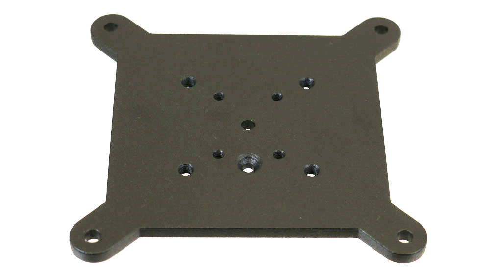 Adapterplatte VESA 100x100 für alle Laptophalter-Gelenke von KWH Adapterplatte VESA 100x100 für alle Laptophalter-Gelenke von KWH