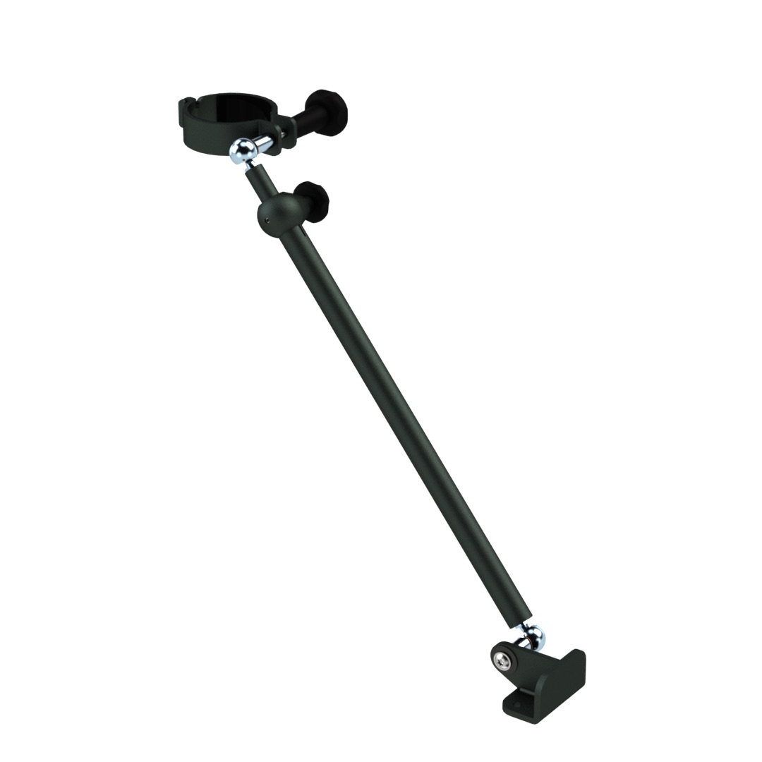Querkraftstütze für Laptop-Haltesystem Querkraftstütze für Laptop-Haltesystem