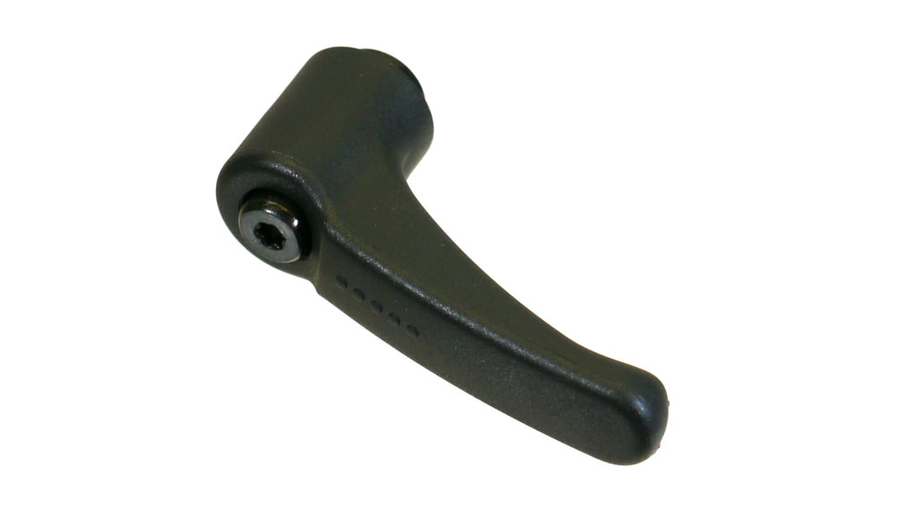 Klemmhebel M6 für Adapterfixierung unterhalb des Schwenkarms Klemmhebel M6 für Adapterfixierung unterhalb des Schwenkarms