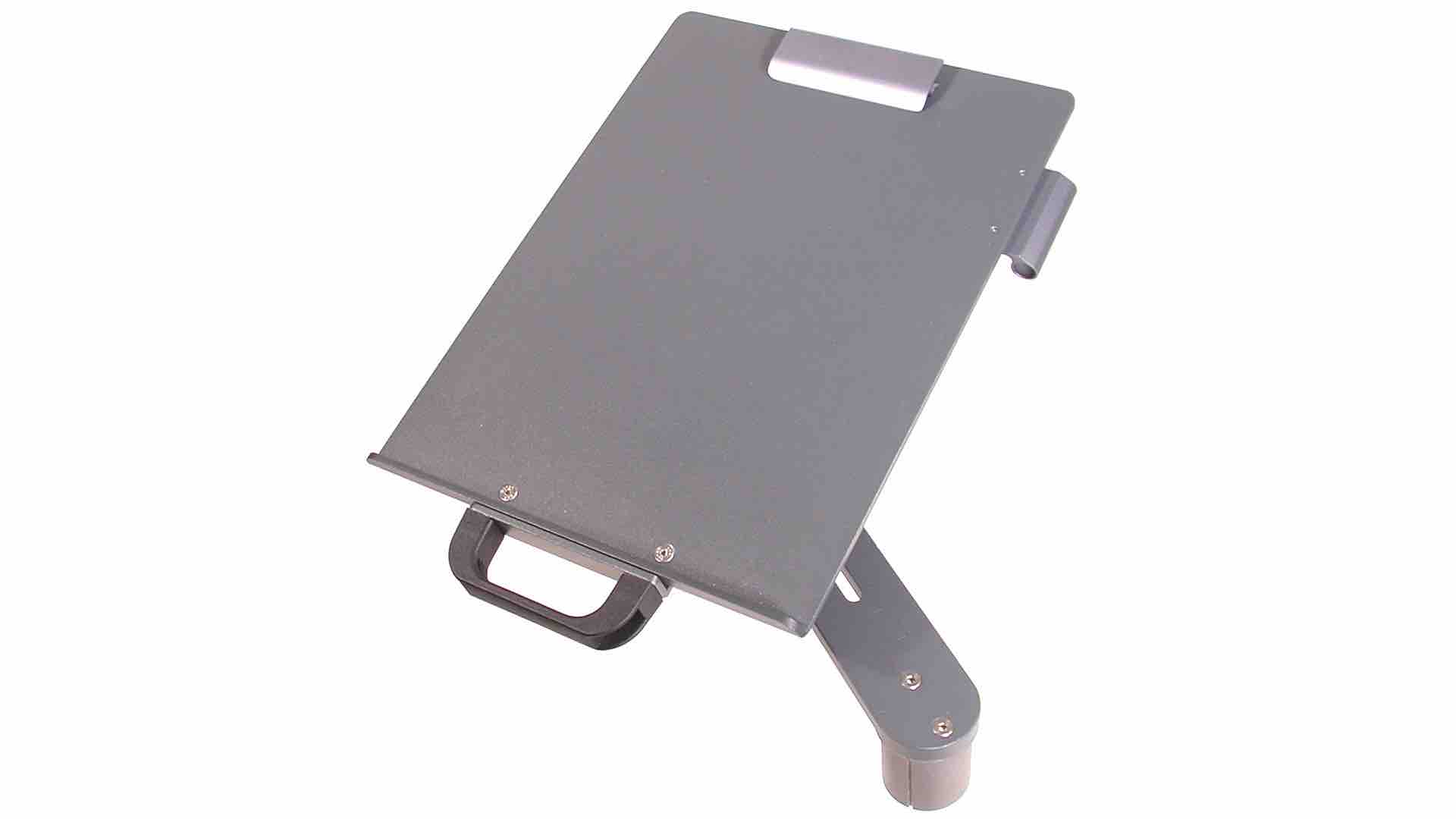 Schreibplatte A4 für Laptophalter mit Schwenkarm, Papierklemme und Stifthalter Schreibplatte A4 für Laptophalter mit Schwenkarm, Papierklemme und Stifthalter