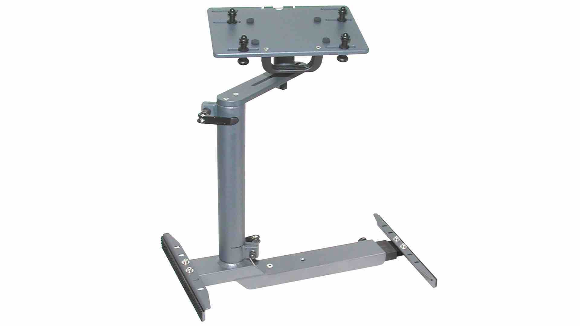 Laptop-Haltesystem Notebookboy® MINI auf Einspreizbasis mit Standrohr 300 mm Laptop-Haltesystem Notebookboy® MINI auf Einspreizbasis mit Standrohr 300 mm