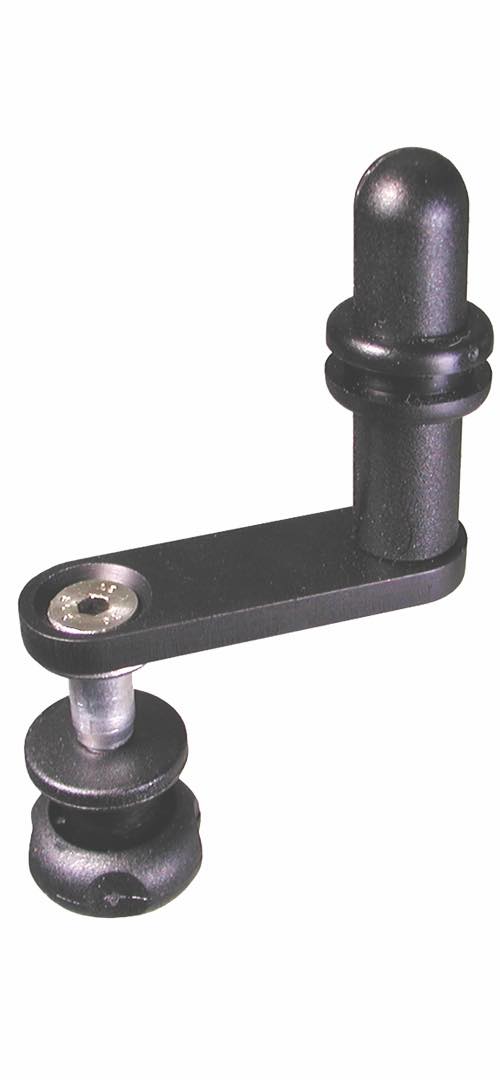 Einstellschiene 60 mm mit Haltesäule 45 mm und Flügelmutter Einstellschiene 60 mm mit Haltesäule 45 mm und Flügelmutter