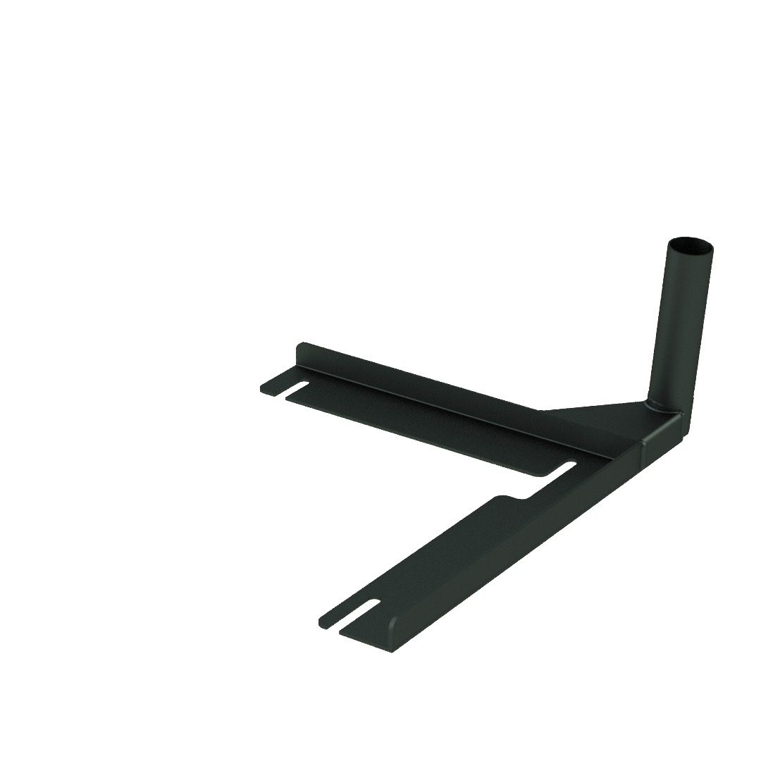 Basis Laptop-Halterung für Volkswagen T5 und T6 mit Einzelsitzen Basis Laptop-Halterung für Volkswagen T5 und T6 mit Einzelsitzen
