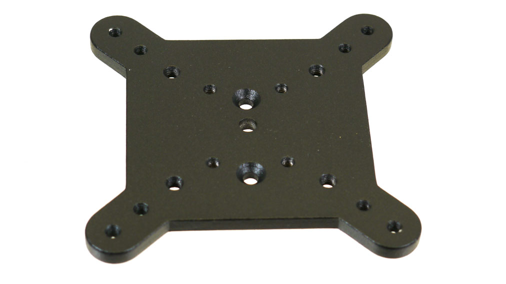 Adapterplatte VESA 60x60 für alle Laptophalter-Gelenke von KWH Adapterplatte VESA 60x60 für alle Laptophalter-Gelenke von KWH